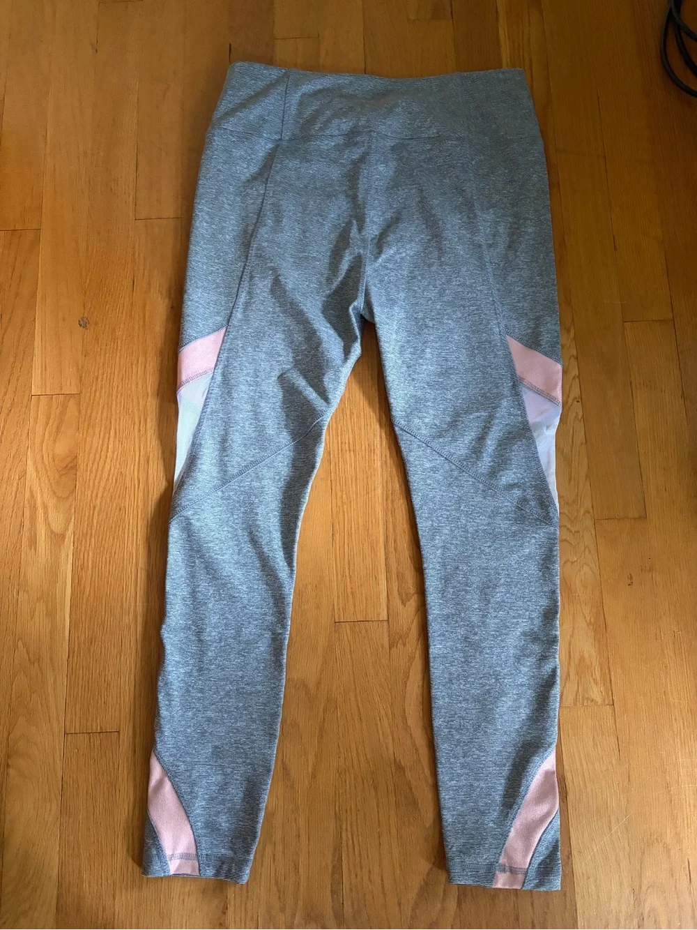 Justice Active Black Pink Leggings Size 18 plus